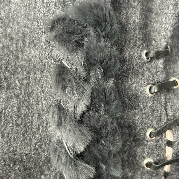 Cashmere Wool Blend Large Fringe Scarf Wrap - Picture 8 of 16